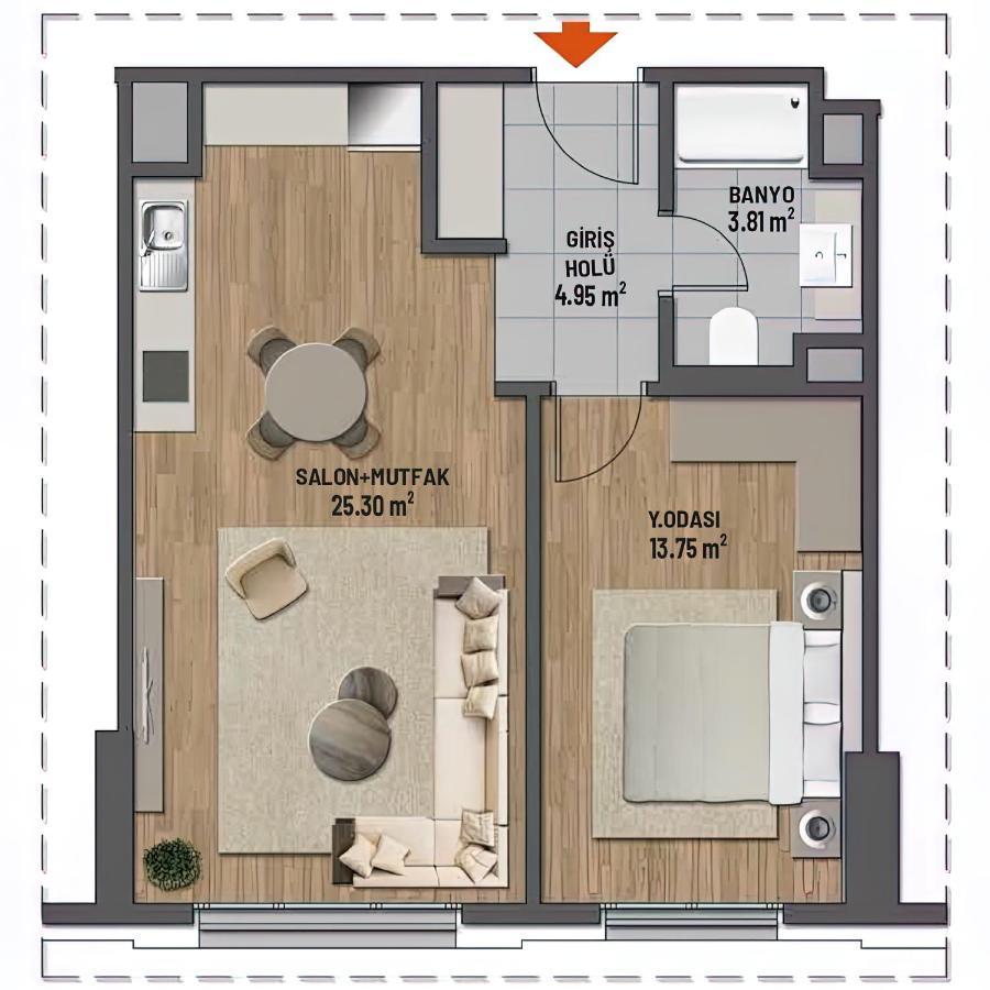 Bella Rose Hotel, Leilighetshoteller 3*